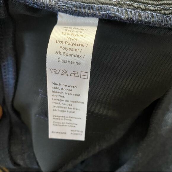 HONEYLOVE Everyready Pants in stormy blue Stretch Shapewear office NWOT Size M - Picture 9 of 12